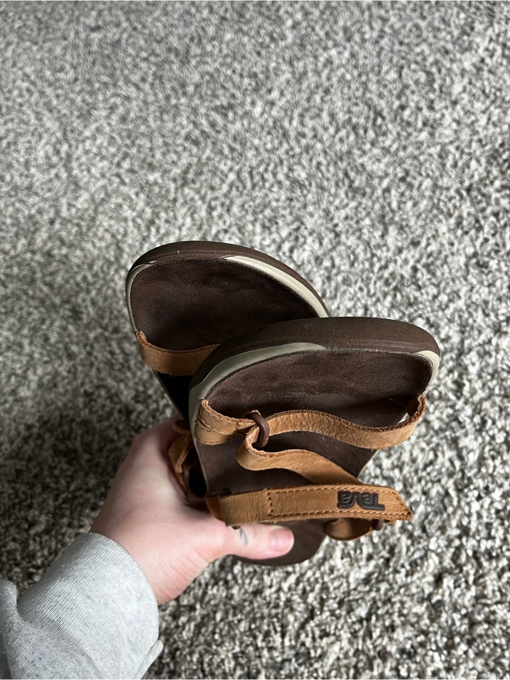 Teva Elzada Leather Strappy Sandal - Picture 8 of 9